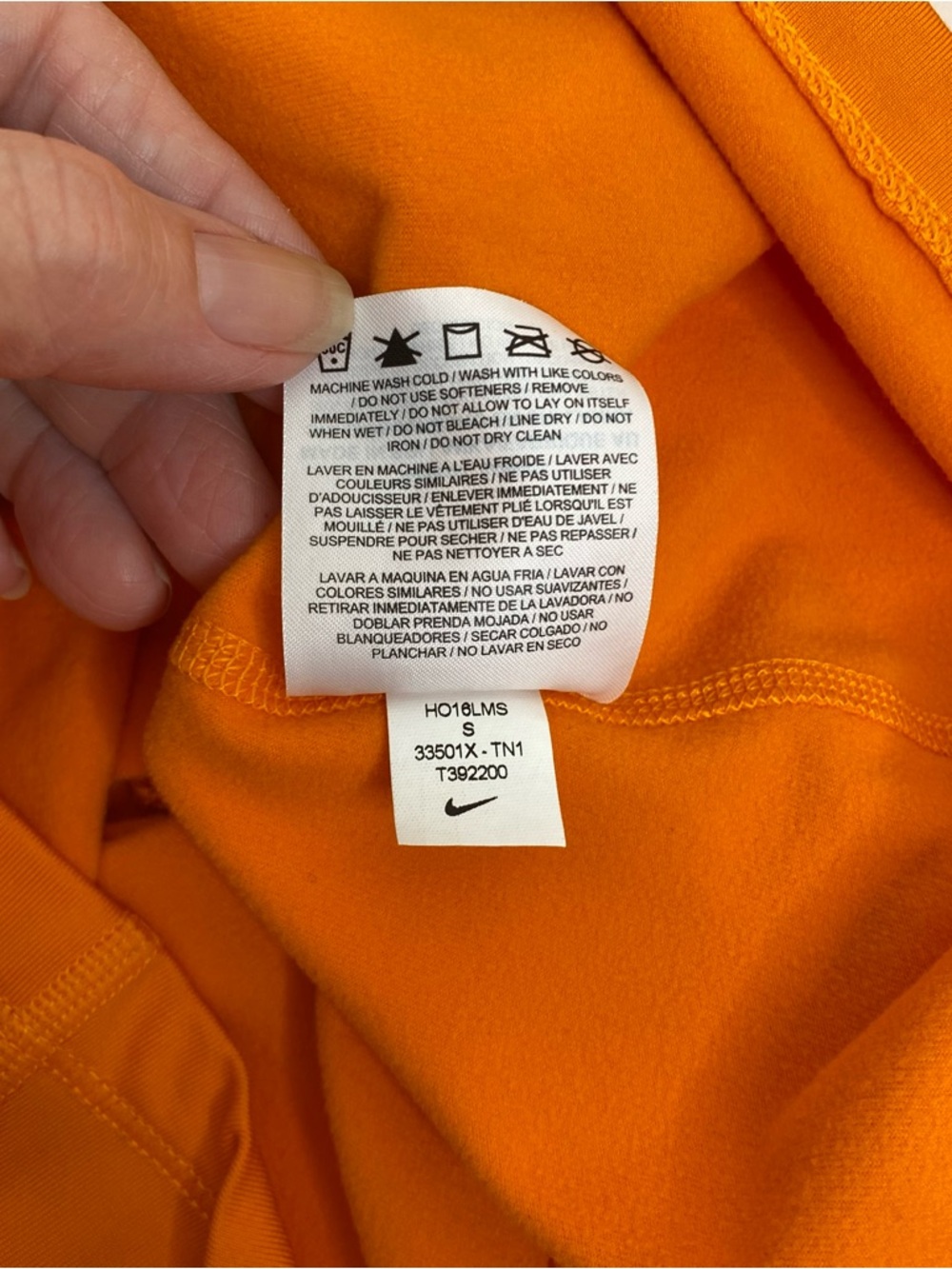 Nike Women’s Tennessee Volunteers Dri-Fit Orange 1/4 Zip Athletic Pullover Small - Picture 7 of 8